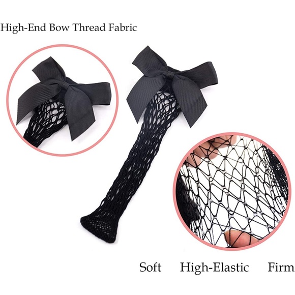 VIMILOLO Womens Ankle Fishnet Sock 3Pairs - Picture 4 of 4